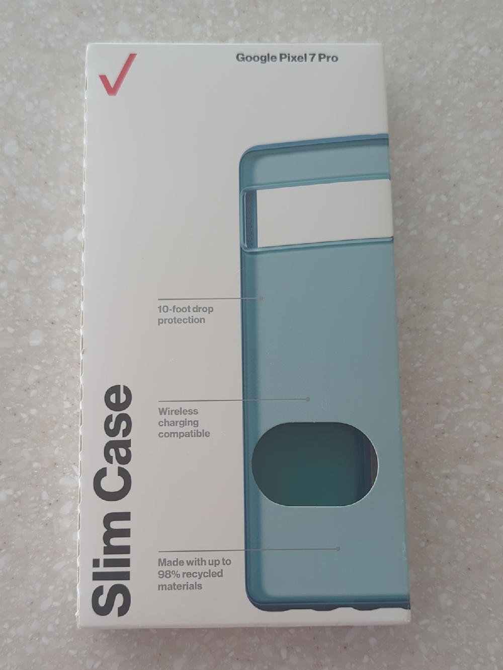 Google Pixel 7 Pro Slim Case - Teal Blue